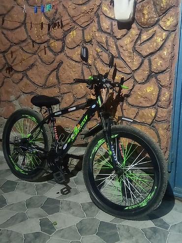 Velosipedlər: Dağ velosipedi – 26” təkərli, disk əyləcli, çoxsürətli Xüsusiyyətlər — 1