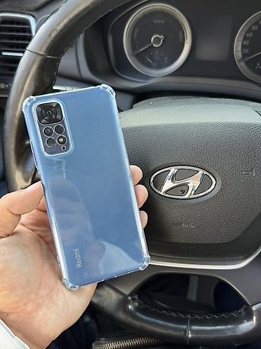 х р: Redmi, Redmi Note 11, Б/у, 128 ГБ, цвет - Синий, 2 SIM — 1