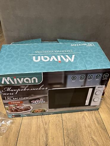 Техника для кухни: Новая Микроволновая печь Mivan MI-MC274W - Объем: 20 л - Мощность — 1