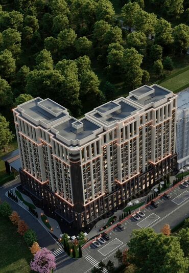 элитные квартиры на продажу: Строится, Элитка, 1 комната, 46 м²