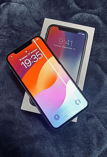 Apple iPhone: IPhone X, Б/у, 64 ГБ, White Titanium, Коробка, 74 % — 8