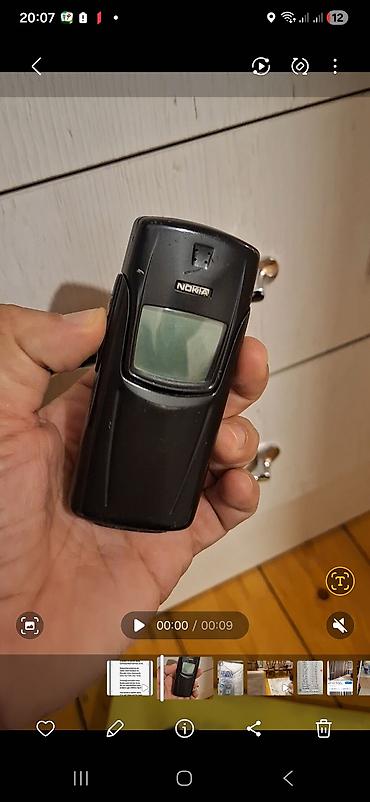nokia 8 sirocco: Nokia 8 Sirocco, rəng - Qara, Düyməli — 2