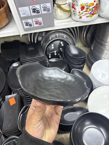 Другие товары для кухни: Меламиновая посуда для кафе и ресторанов — черная коллекция - — 7