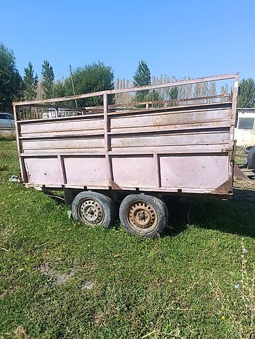 велокресло для детей: Двухосный прицеп-скотовоз/грузовой - Конструкция: усиленная рама — 3