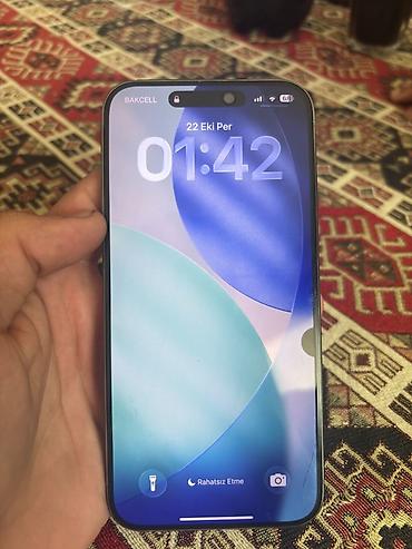 iphone 1w: IPhone 15 Pro Max, 256 GB, Gümüşü, Face ID — 2