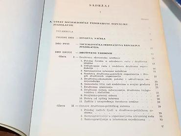 smart gitara: USTAV SFRJ Beograd 1974kožni povez 24 cmbez prvog predlistastanje vrlo — 4