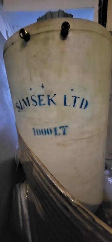 Bak, Plastik, 1000 l l, İşlənmiş