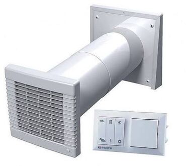 закрытые накладные наушники: Вентилятор Пристенная, Осевой