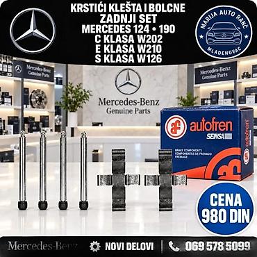 KRSTICI KLESTA MERCEDES 190 124 NOSAC KOCIONIH PLOCICA | Krstici