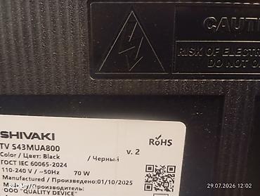 samsung nu7090 55: Shivaki WebOS TV SMART (YOUTUBE,NETFLIX.) — 1