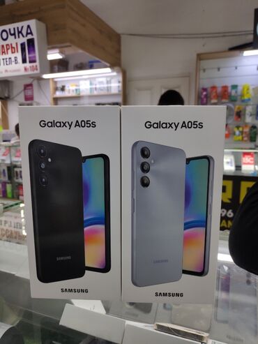 4 ядерный: Samsung Galaxy A05s, Новый, 128 ГБ, цвет - Серый, В рассрочку, 2 SIM