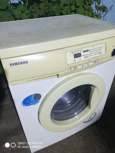 manqal kamin: Paltaryuyan maşın Samsung, 5 kq, İşlənmiş, Avtomat, Qurutma var