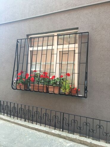Металлические лестницы: Сварочный работа Полка для цветов Рещётка для окно и двери. Сущилка — 4