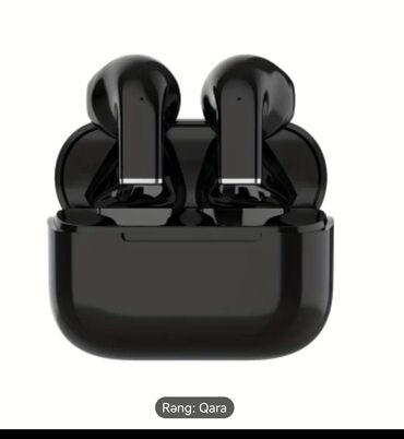 Qulaqcıqlar: Yeni Simsiz (Bluetooth) Qulaqcıqlar, rəng - Qara
