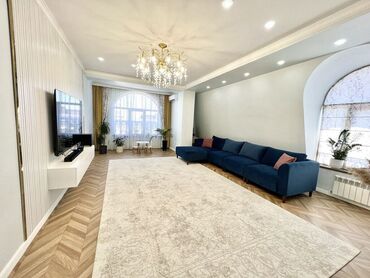 купить квартиру в бишкеке от застройщика: 3 комнаты, 152 м², Элитка, 13 этаж, Дизайнерский ремонт