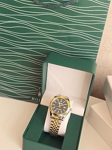 brend saatlar ucuz qiymete: Yeni, Qol saatı, Rolex, rəng - Gümüşü — 2