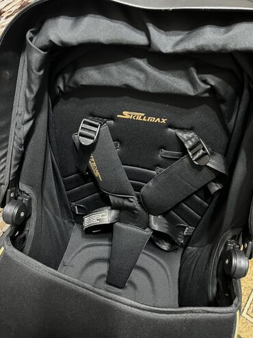 Коляски: Коляска, цвет - Черный, Б/у — 4