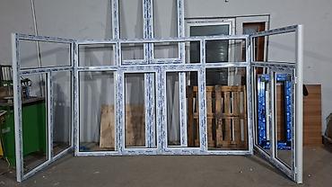 islenmis plastik qapi pencere: PVC/alüminium şüşə fasad və qapı-pəncərə sistemləri - Material: PVC — 7