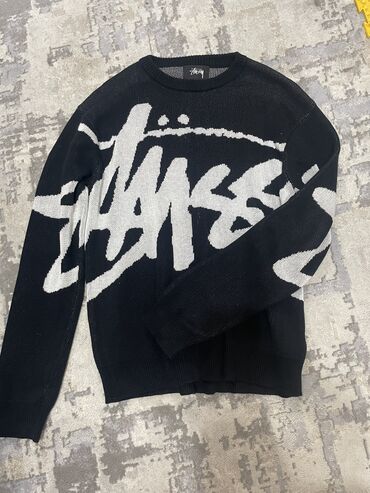 мужские свитеры: Свитер stussy, тонкий