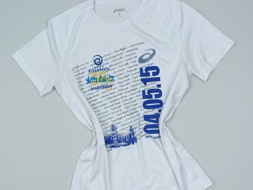 bluzki białe krótki rękaw: T-shirt damski, S