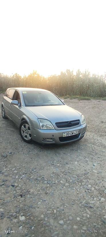 sonata 2003: Opel Signum: 2.2 l | 2003 il 480000 km Hetçbek — 1