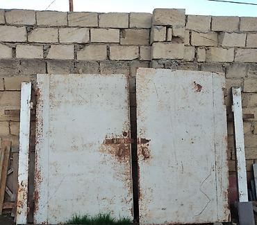07 sekilleri peredok: Məhsul: İkiqat metal darvaza dəsti Təsvir: - Material: qalın polad — 2