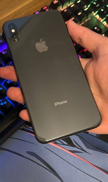 iphone xs qiyməti: IPhone Xs Max, 64 ГБ, Черный, Face ID