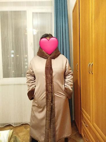двухсторонняя: Шуба, Длинная модель, С капюшоном, 2XL — 10