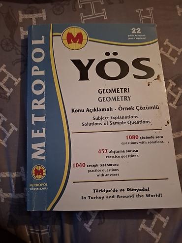 Məhsul: Metropol Yayınları – YÖS Geometri kitabı (Geometry)