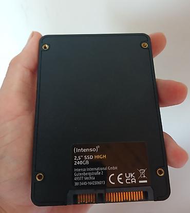 512 gb ssd qiymət: Intenso 2.5" SSD HIGH – 240 GB SATA III 240 Gb ssd satılır — 3