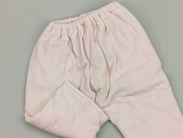 legginsy czarno rozowe: Sweatpants, 3-6 months, condition - Good
