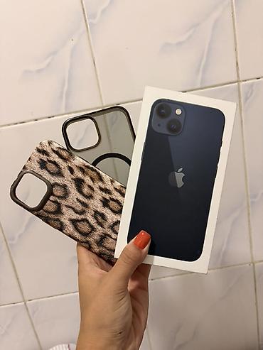 aplle 11: IPhone 13, Б/у, 128 ГБ, Midnight, Коробка, 80 % — 3