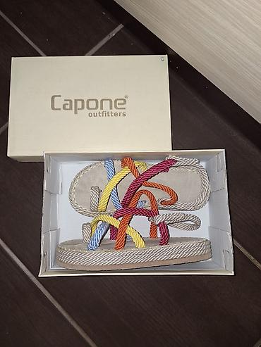 skecers papuce: Capone Outfitters sandale sa konopcima - Model: sandale sa ravnim — 1