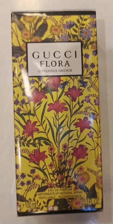 Ətriyyat: Gucci Flora Gorgeous Orchid ətrı 100ml həcmindədir. Bu ətir "Eau de