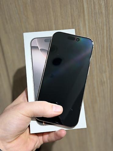 Уюлдук телефондор жана аксессуарлар: IPhone 16 Pro, Колдонулган, 256 ГБ, Desert Titanium, Куту, 90 % — 4