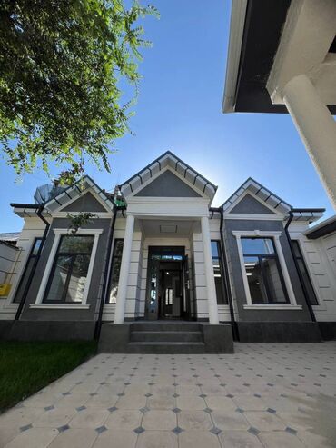 продам дом киргизия 1: 130 м², 5 комнат, Свежий ремонт Без мебели