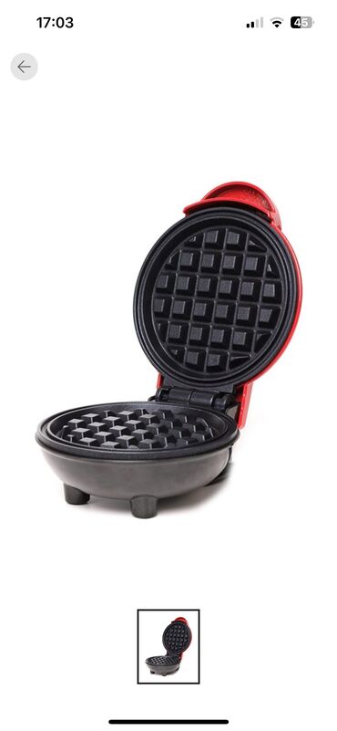 71 50: Mini waffle aparati 20 azn sifariwle 15-20 iw gunu erzinde