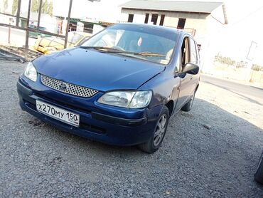 шторка на авто: Toyota Funcargo: 1997 г., 1.6 л, Автоматтык, Бензин, Вэн/Минивэн