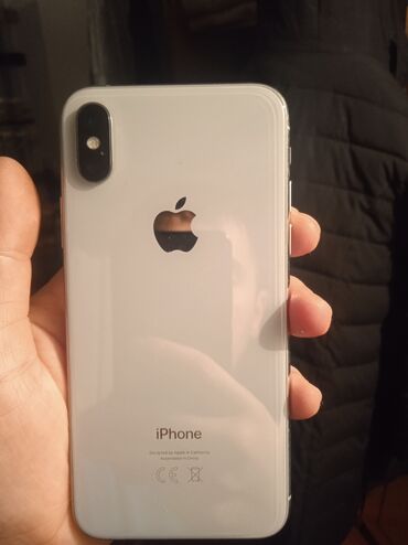 Apple iPhone: IPhone X, Б/у, 64 ГБ, Чехол