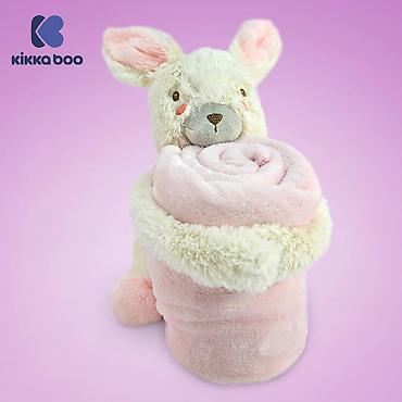 simpo komode: KIKKA BOO – KikkaBoo Baby ćebence sa plišanom igračkom 70x100 “Rabbits — 3