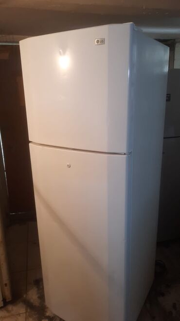 soyuducu lg: Б/у Холодильник LG, No frost, Двухкамерный, цвет - Белый