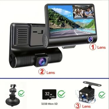 Vıkluçatellər: Videoreqistratorlar, Yeni, Hərəkət aşkar edildikdə, 32 gb, Çin, Ünvandan götürmə, Ödənişli çatdırılma