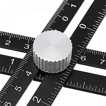 Ostali merni alati: Podesivi šablon – višenamenska uglomer/lenjir (Multi‑Angle Ruler) - — 9