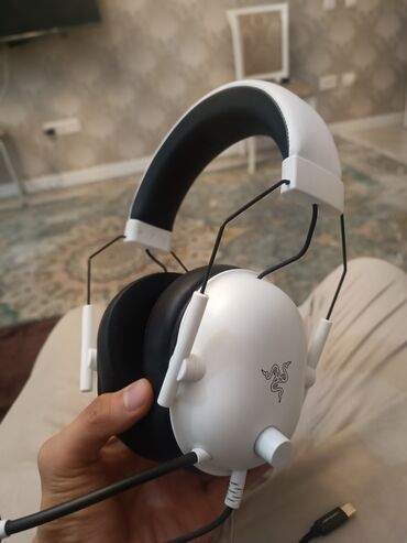 Наушники: Полноразмерные, Razer, Б/у, Проводные, Геймерские