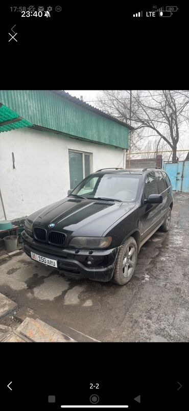 BMW: BMW X5: 2002 г., 3 л, Автомат, Дизель, Кроссовер