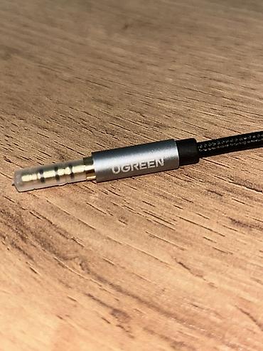 hub usb: Аудио-кабель-сплиттер UGREEN 3.5 мм (TRRS 4-pin) для гарнитуры: 1 — 2