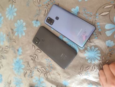 samsung galaxy xcover 3: Samsung Galaxy A21S, 64 GB, rəng - Qara, Barmaq izi, İki sim kartlı