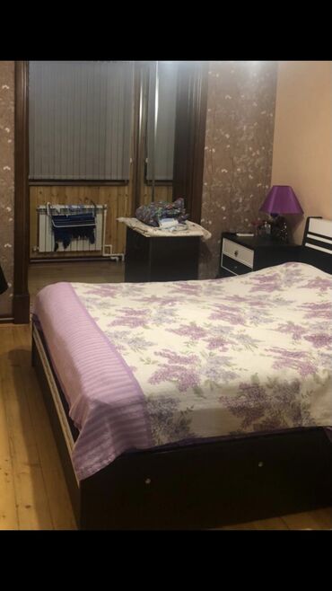 2 mertebe carpayilar v Azərbaycan | UŞAQ ÇARPAYILARI: Двуспальная кровать с двумя тумбочками, с матрасом и с большой базой