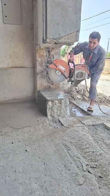 Beton işləri: Beton kəsimi və deşmə xidməti - Dəqiq ölçülü qapı-pəncərə açıqlarının — 9