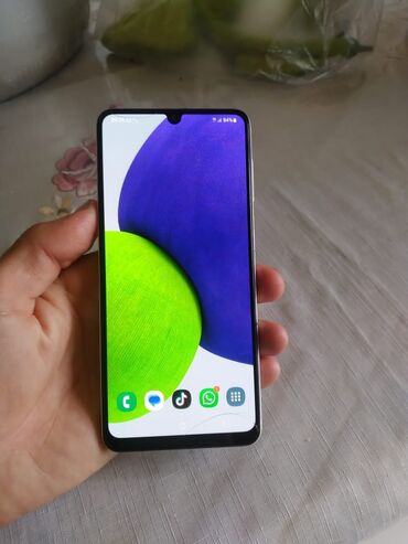 samsun a33: Samsung Galaxy A22, 64 GB, rəng - Ağ, Barmaq izi